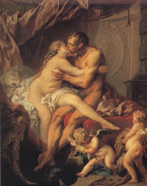 Francois Boucher Hercules and Omphale France oil painting art